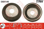 Тормозный барабан TRW DB4146