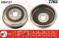 Тормозный барабан TRW DB4157