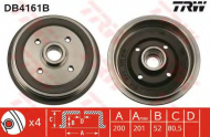 Тормозный барабан TRW DB4161B