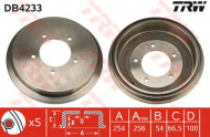 Тормозный барабан TRW DB4233