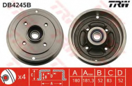 Тормозный барабан TRW DB4245B
