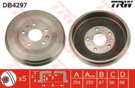 Тормозный барабан TRW DB4297