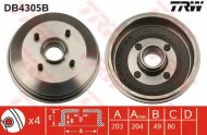 Тормозный барабан TRW DB4305B
