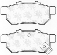 Комплект тормозных колодок QH Benelux BP836