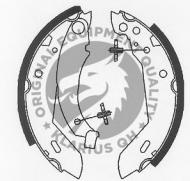 Комлект тормозных накладок QH Benelux BS681