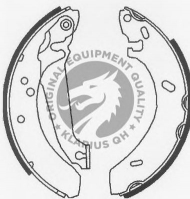 Комлект тормозных накладок QH Benelux BS807