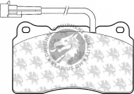 Комплект тормозных колодок QH Benelux BP1501