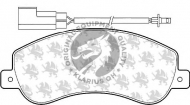 Комплект тормозных колодок QH Benelux BP1528