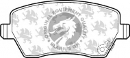 Комплект тормозных колодок QH Benelux BP1532
