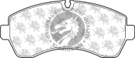 Комплект тормозных колодок QH Benelux BP1554