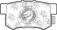 Комплект тормозных колодок QH Benelux BP1590