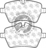 Комплект тормозных колодок QH Benelux BP1607