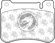 Комплект тормозных колодок QH Benelux BP1612