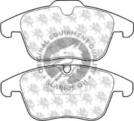 Комплект тормозных колодок QH Benelux BP1629