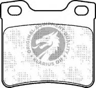 Комплект тормозных колодок QH Benelux BP866
