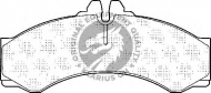 Комплект тормозных колодок QH Benelux BP878