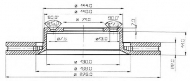 Тормозной диск QH Benelux BDC3724