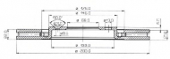 Тормозной диск QH Benelux BDC3920