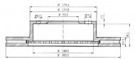 Тормозной диск QH Benelux BDC4362