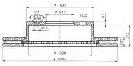 Тормозной диск QH Benelux BDC4670