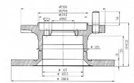 Тормозной диск QH Benelux BDC3513