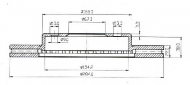 Тормозной диск QH Benelux BDC3839