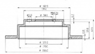 Тормозной диск QH Benelux BDC4604