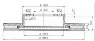 Тормозной диск QH Benelux BDC4640