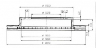 Тормозной диск QH Benelux BDC4667