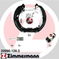 Комлект тормозных накладок ZIMMERMANN 20990.128.3