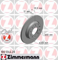 Тормозной диск ZIMMERMANN 100.1244.20