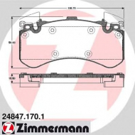 Комплект тормозных колодок ZIMMERMANN 24847.170.1