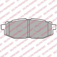 Комплект тормозных колодок DELPHI LP2076