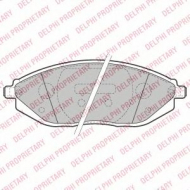 Комплект тормозных колодок DELPHI LP2218