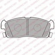 Комплект тормозных колодок DELPHI LP2258