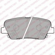 Комплект тормозных колодок DELPHI LP2202