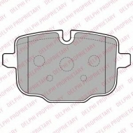 Комплект тормозных колодок DELPHI LP2246
