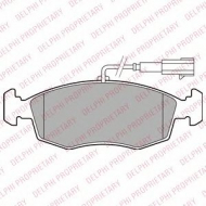 Комплект тормозных колодок DELPHI LP2288