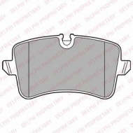Комплект тормозных колодок DELPHI LP2446