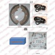Комлект тормозных накладок DELPHI 799