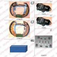 Комлект тормозных накладок DELPHI KP642