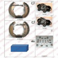 Комлект тормозных накладок DELPHI KP666