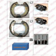 Комлект тормозных накладок DELPHI KP898