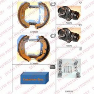 Комлект тормозных накладок DELPHI KP906