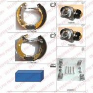 Комлект тормозных накладок DELPHI KP931