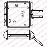 Теплообменник DELPHI TSP0525532