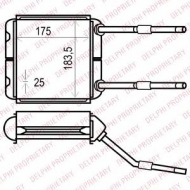 Теплообменник DELPHI TSP0525535