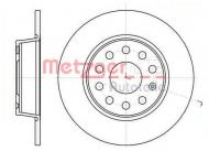 Тормозной диск METZGER 61340.00