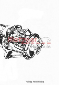 Подвеска колеса METZGER DB1