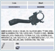 Переключатель MAGNETI MARELLI 000050098010